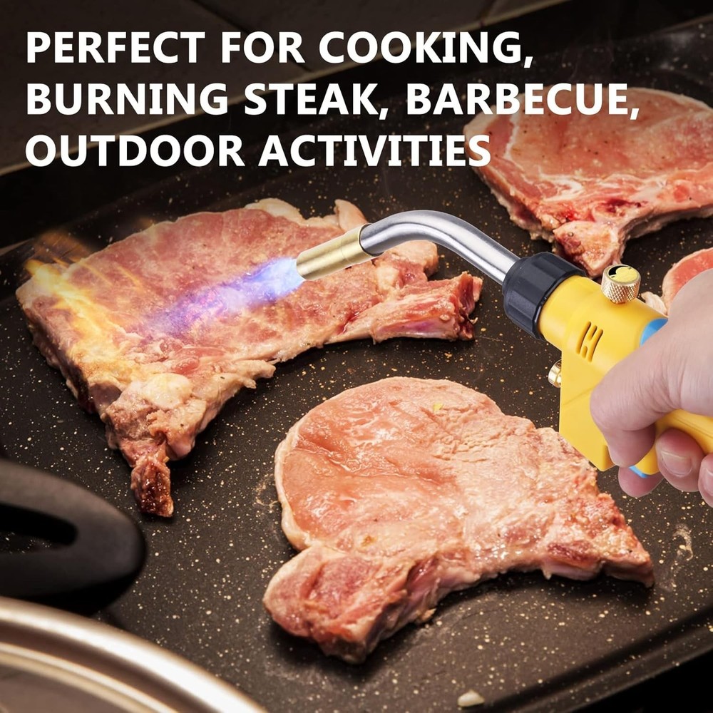 Durable MAPP/Propane Torch with Instant Ignition – For Professionals & DIYers