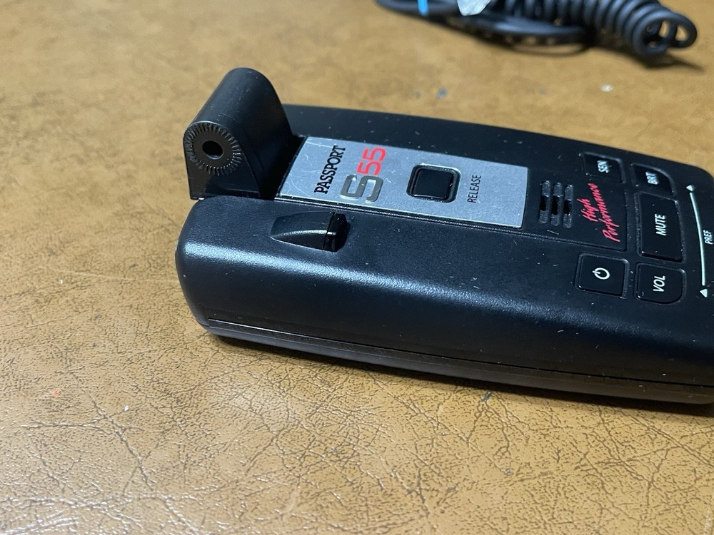 Escort Passport S55 High Performance Radar Detector, Missing Suction Cups
