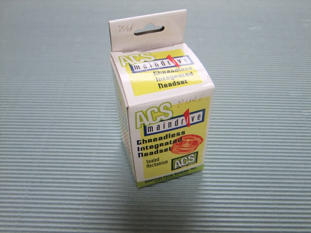 ACS MainDrive Threadless Integrated Headset - 1-1/8", Red