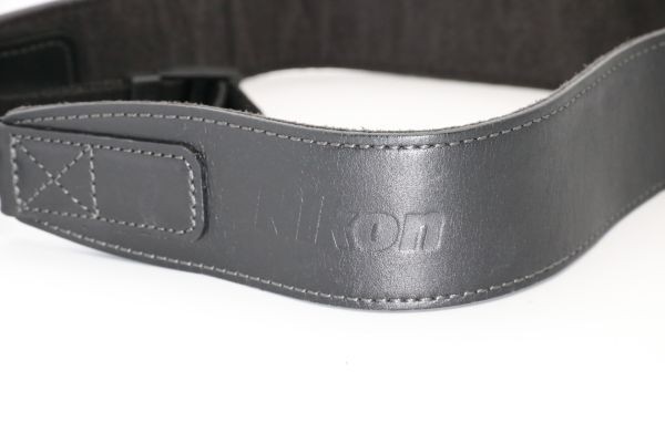 Nikon Leather Camera Strap Genuine Mint JAPAN