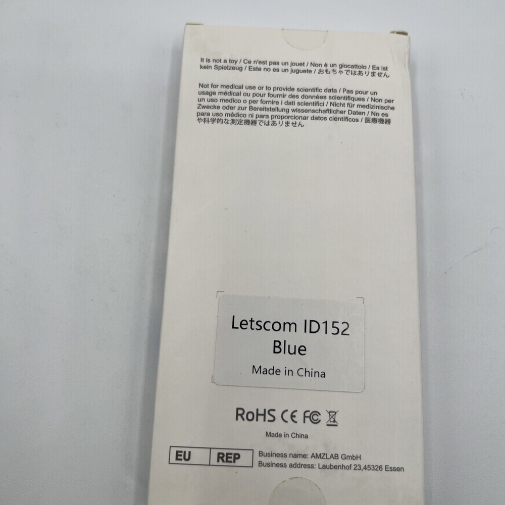 Letscom Smart Watch Tracker HR Activity Watch Blue