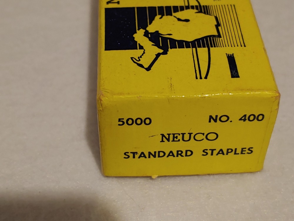 Vintage - NEUCO Staple Box - Empty box only as shown