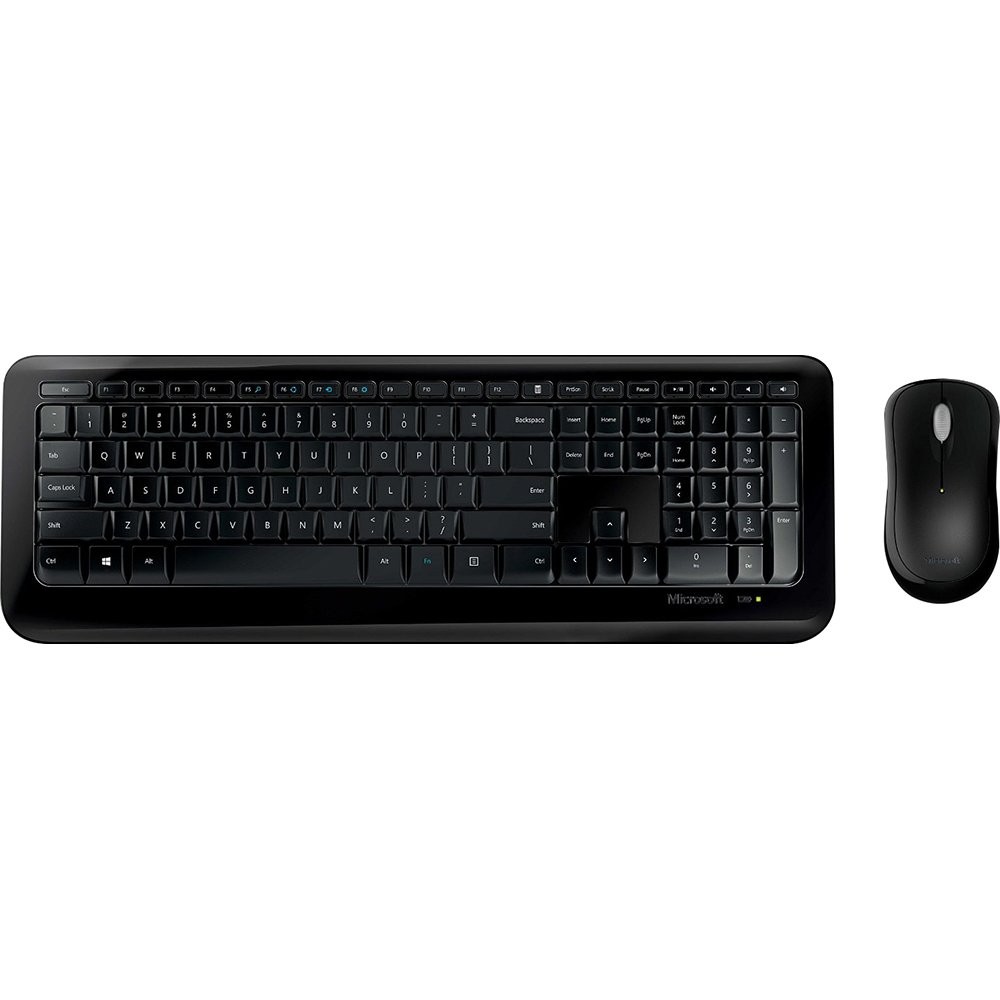 Microsoft Wireless Desktop 850 with AES ) - Black. Wireless Keyboard and Mouse