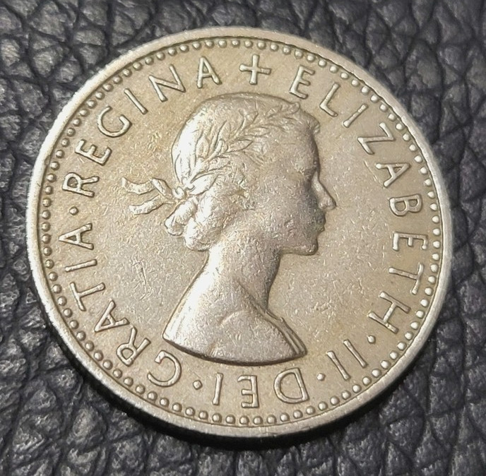 1967 Great Britain Six Pence Coin