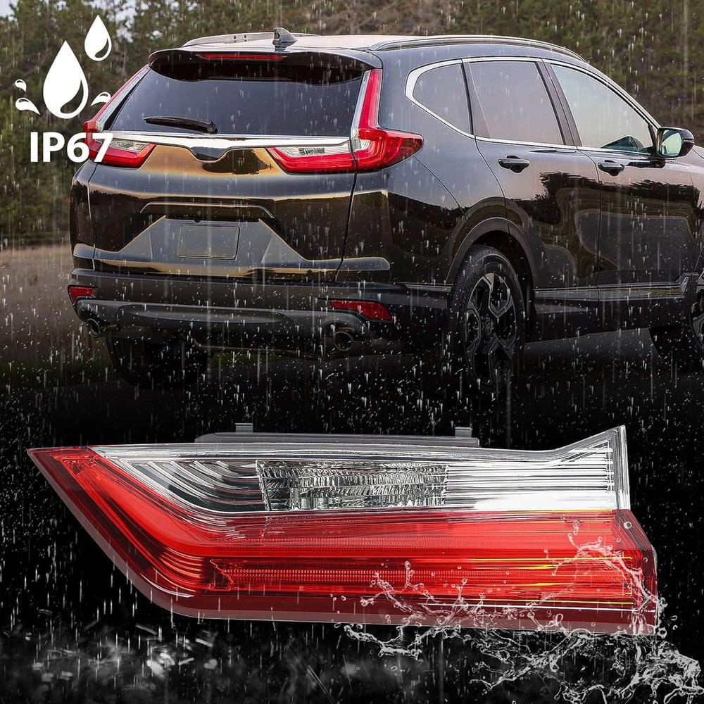 Inner Tail Light for Honda CRV 2017 2018 2019 OE Tail Lamp Replacement (Passeng