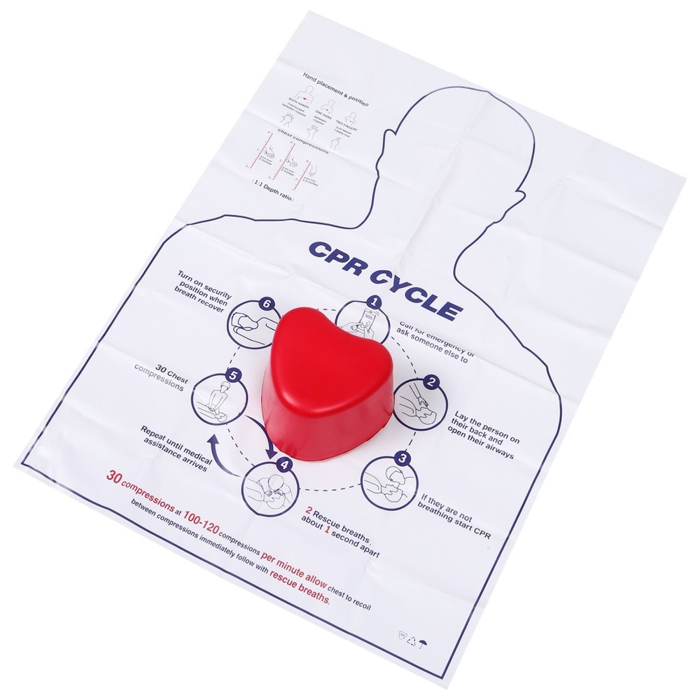Cardiac Training Model Cpr Feedback Device for Practice Tool Beginners
