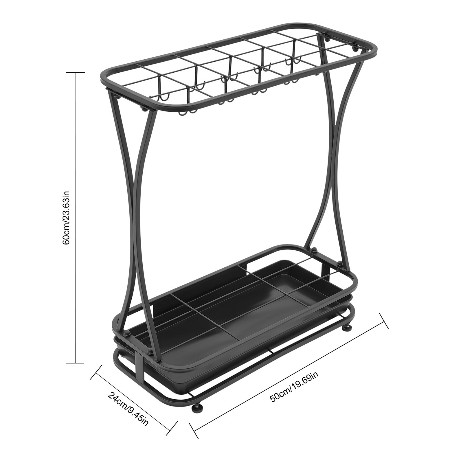 Umbrella Holder Stand Umbrella Rack Organizer Free Standing Umbrella Organizer