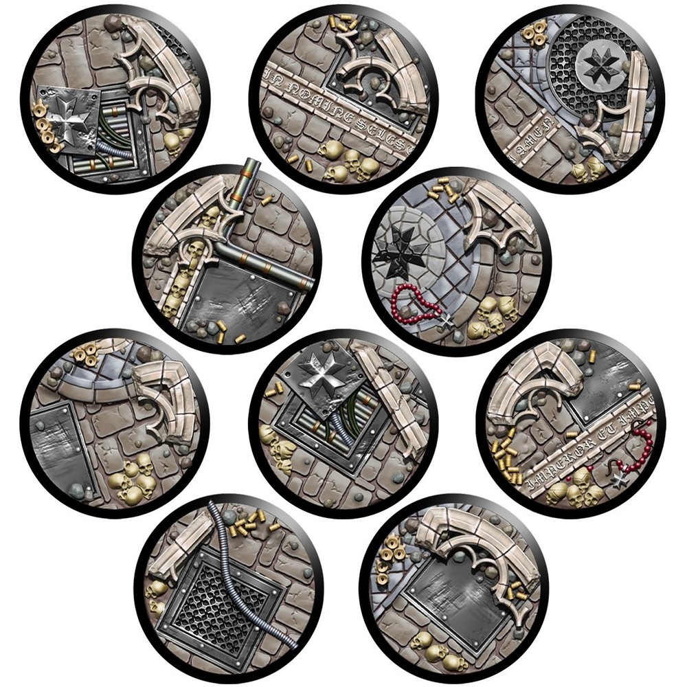 IMPERIAL TEMPLAR BASE SET (32MM) X10