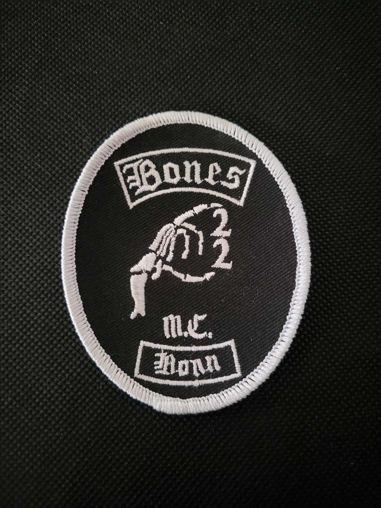 Bones MC Bonn patch patch 1% biker cowl
