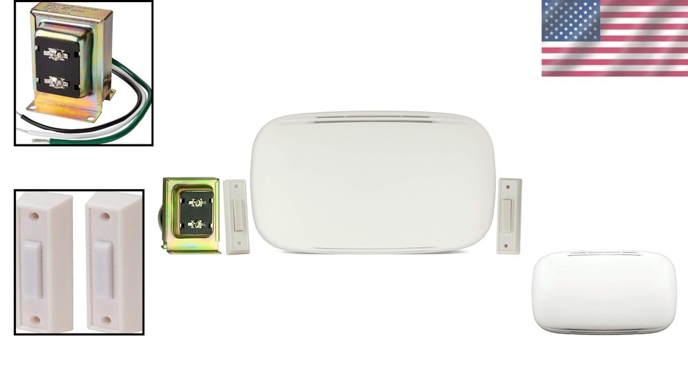 Contemporary 2-Note Doorbell Set