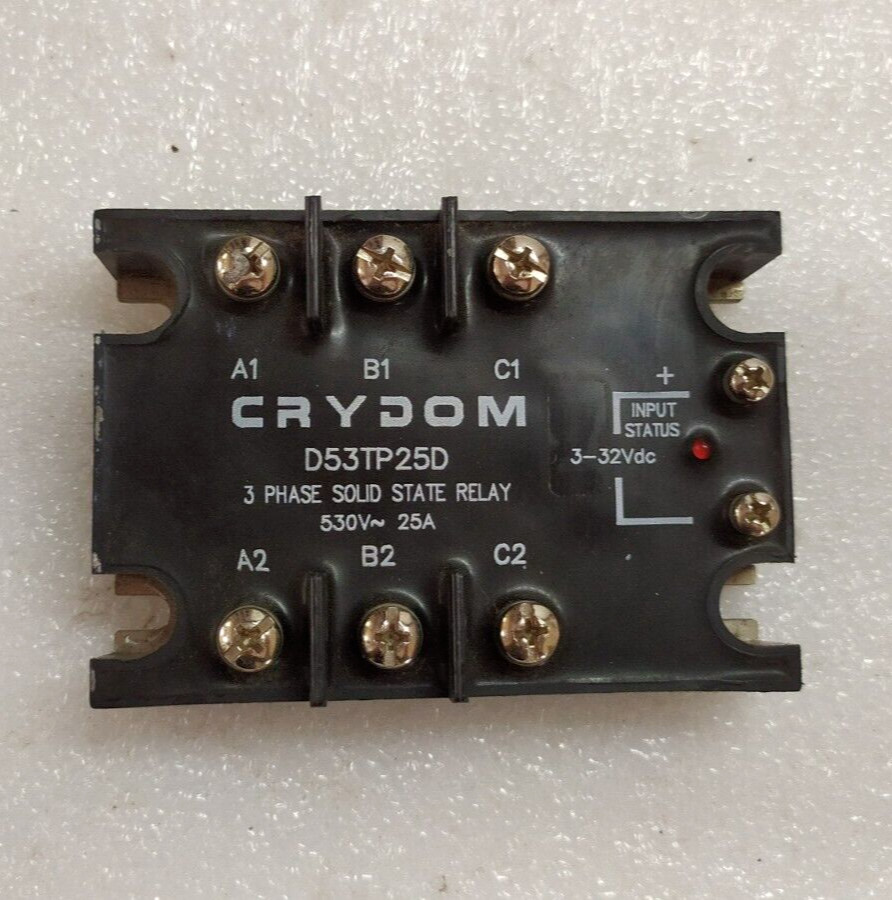 CRYDOM D53TP25D 3 PHASE SOLID STATE RELAY