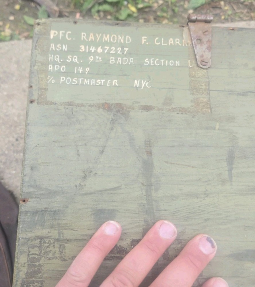 WWII 8th Infantry Division / 9th Air Force Transitional Af Uniform Grouping Idd