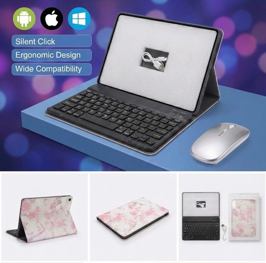 Keyboard For Tablet Android iOS Windows Wireless Keyboard Bluetooth-compatible