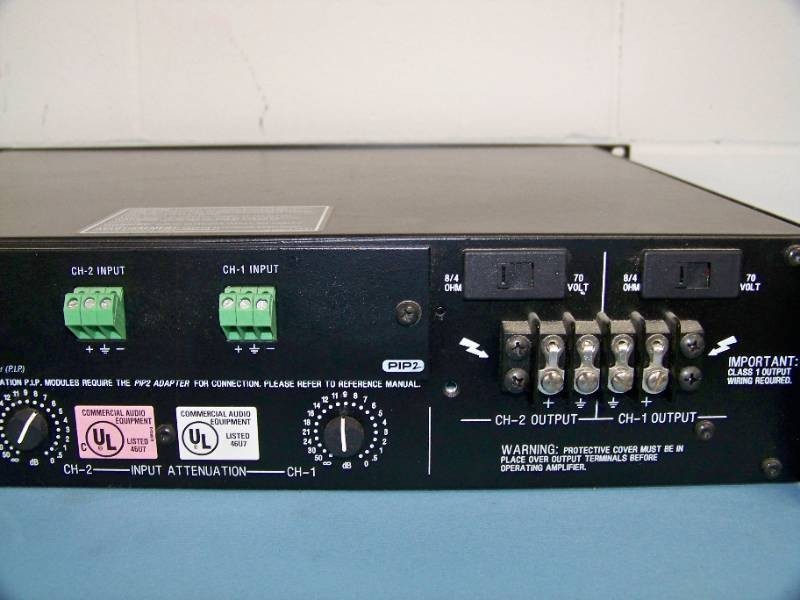 Crown Com-Tech 210 2-Channel Professional Amplifier