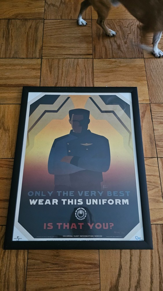 BATTLESTAR GALACTIA SCI-FI CHANNEL REBOOT POSTER