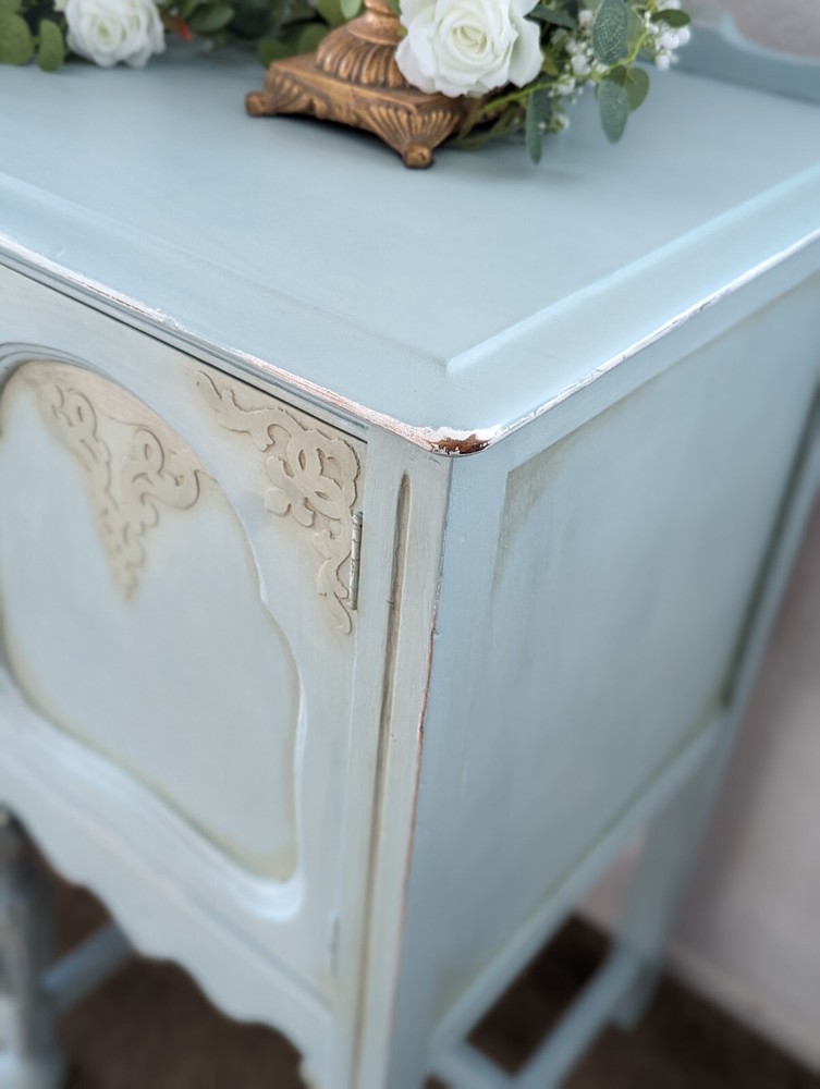 Vintage Buffet Sideboard Server Credenza Cabinet
