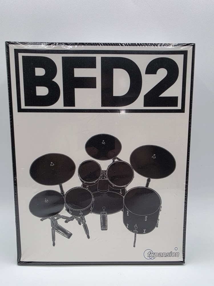 BFD2 fxpansion Virtual Acoustic Drum Module New Sealed