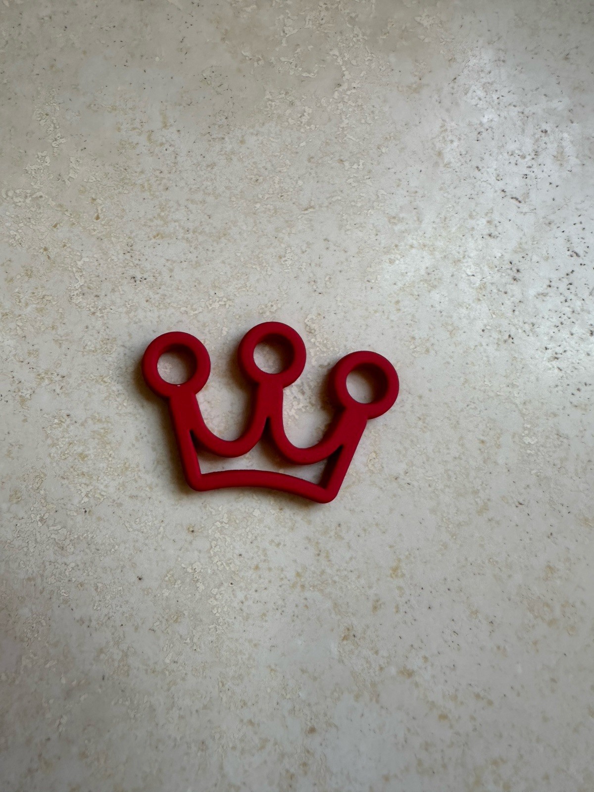 SCOTTY CAMERON RUBBERIZED RED CROWN BALL MARKER COIN