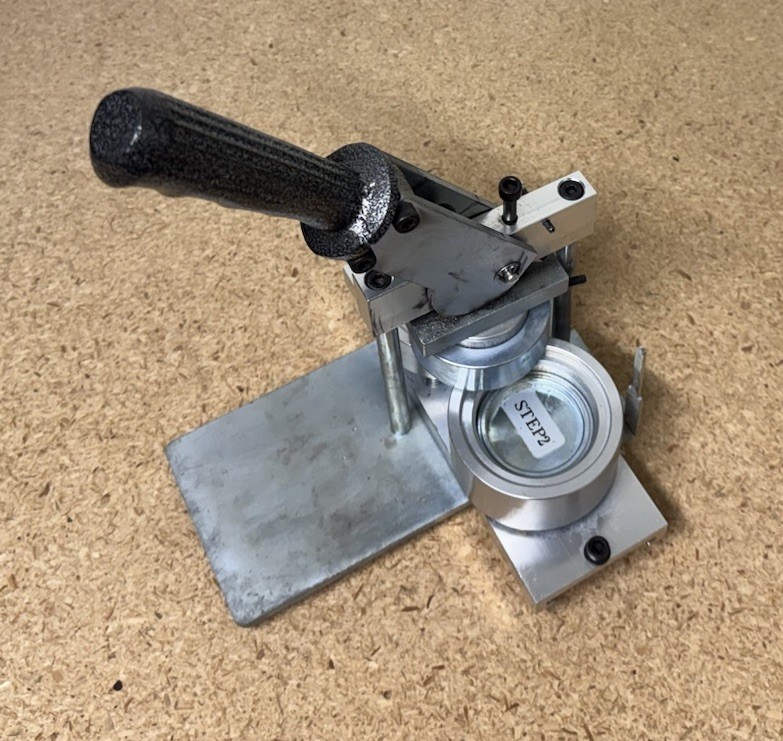 Neil Button maker badge button machine press for 2 1/4" buttons Press