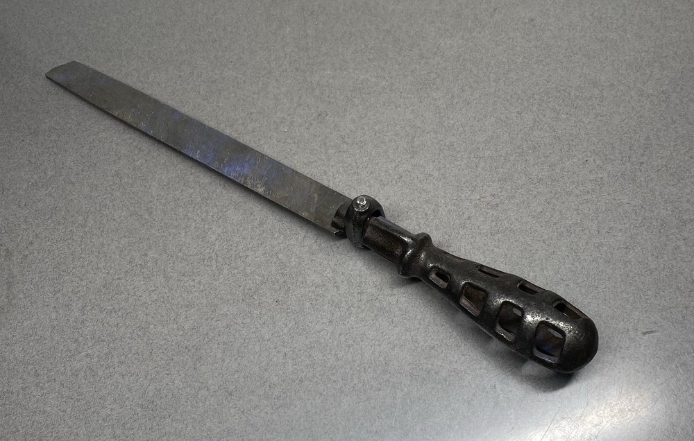 Antique Vintage File Tool Cast Iron Handle
