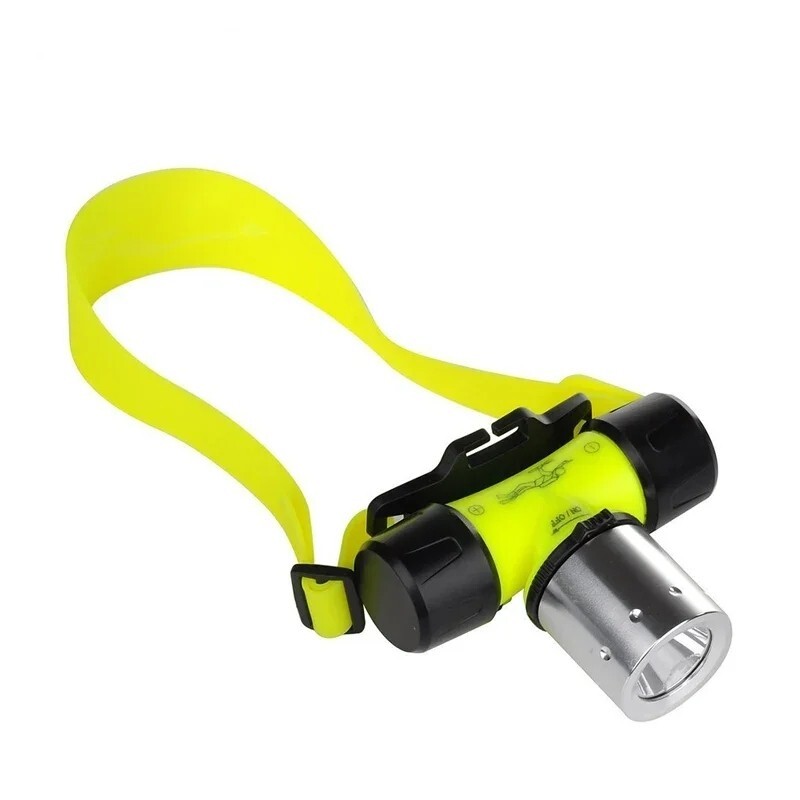 Headlamp Underwater Swimming Headlight Dive Head Light Torch Flashlight