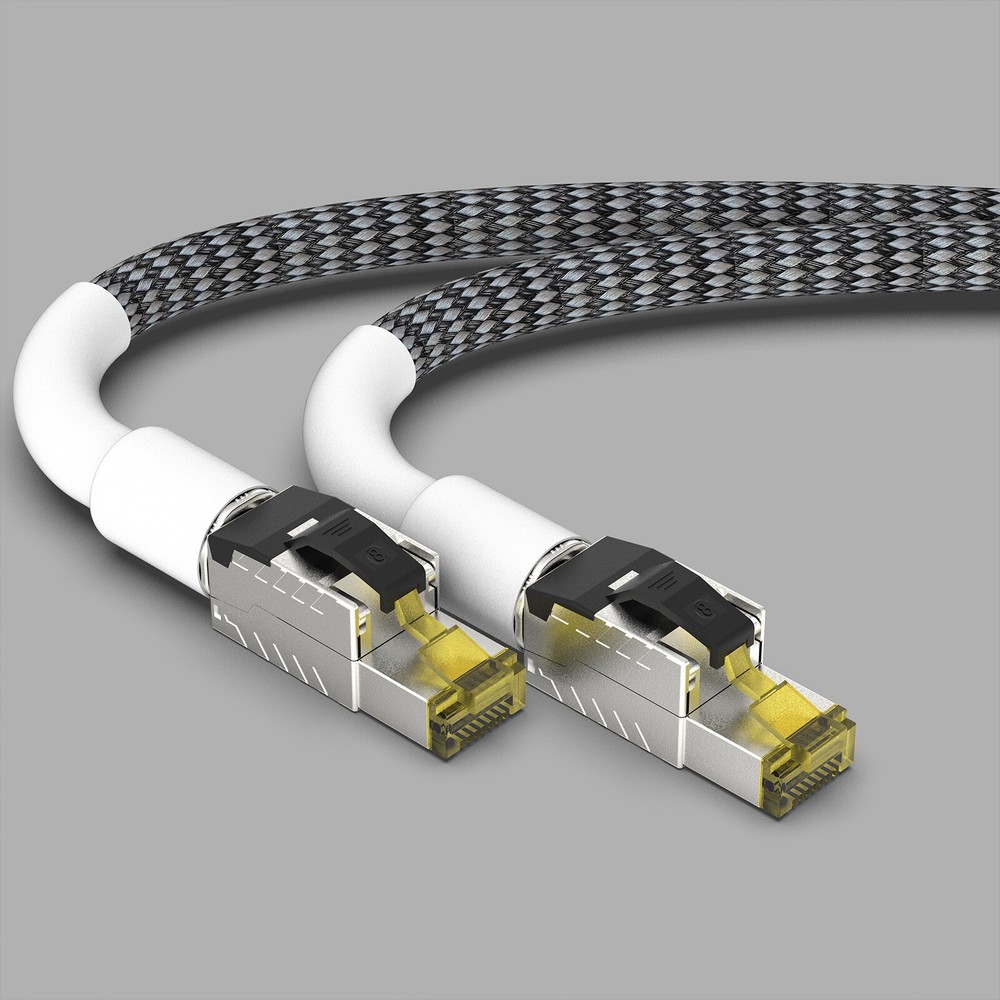 OFC Copper Ethernet Cable Cat8 Speed Lan Cable CAT8 RJ45 Network Patch Cable