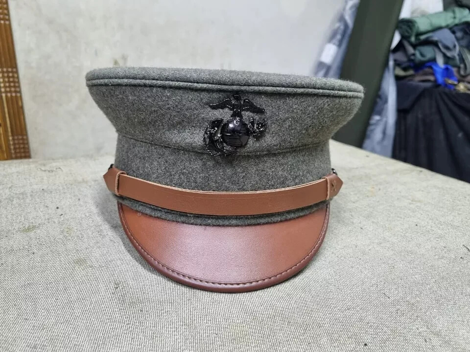 USMC forest green wool hats 1912