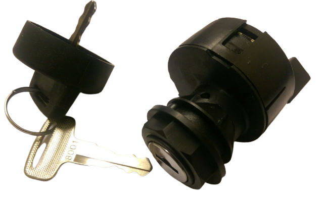 Late Type 3 Pos. Ignition Key Switch Terex Benford Roller / Dumpers 8000-4490