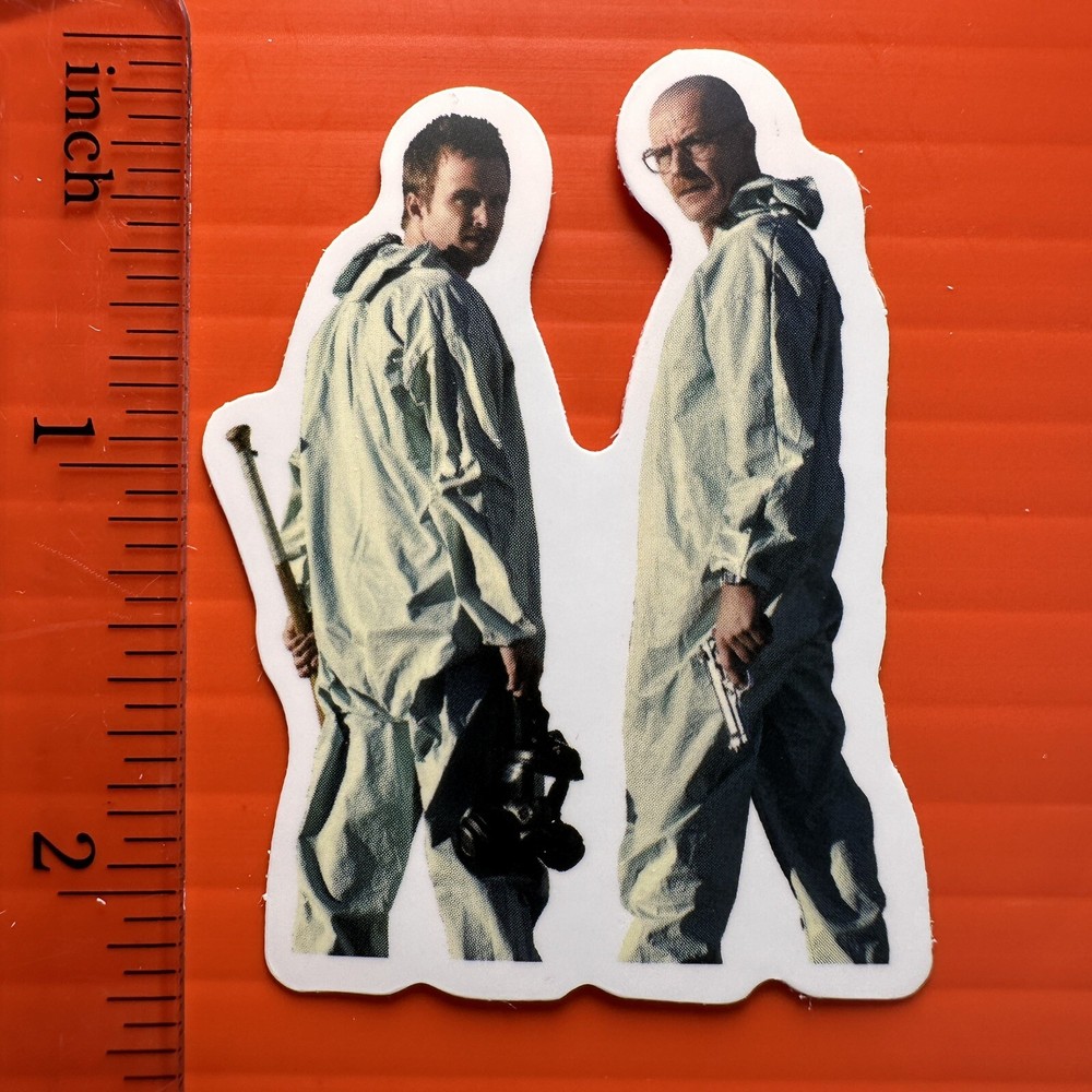 Walter White Jesse Pinkman Breaking Bad Sticker