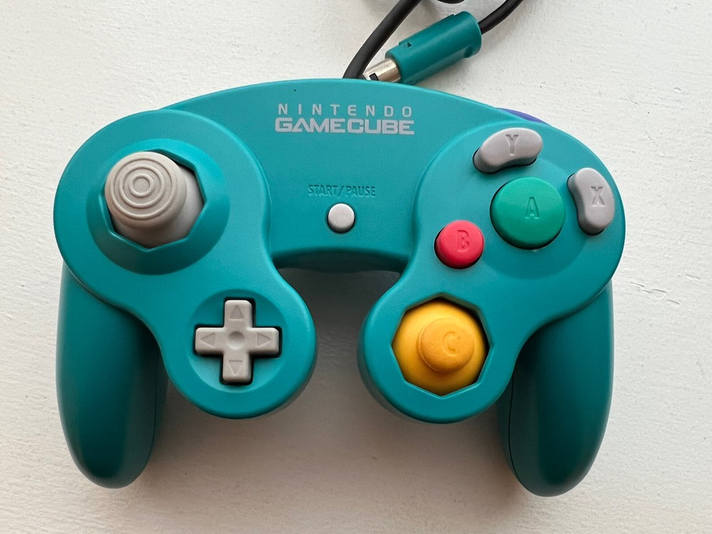 Nintendo GameCube Controller - Emerald Blue | TIGHT JOYSTICKS  | TESTED