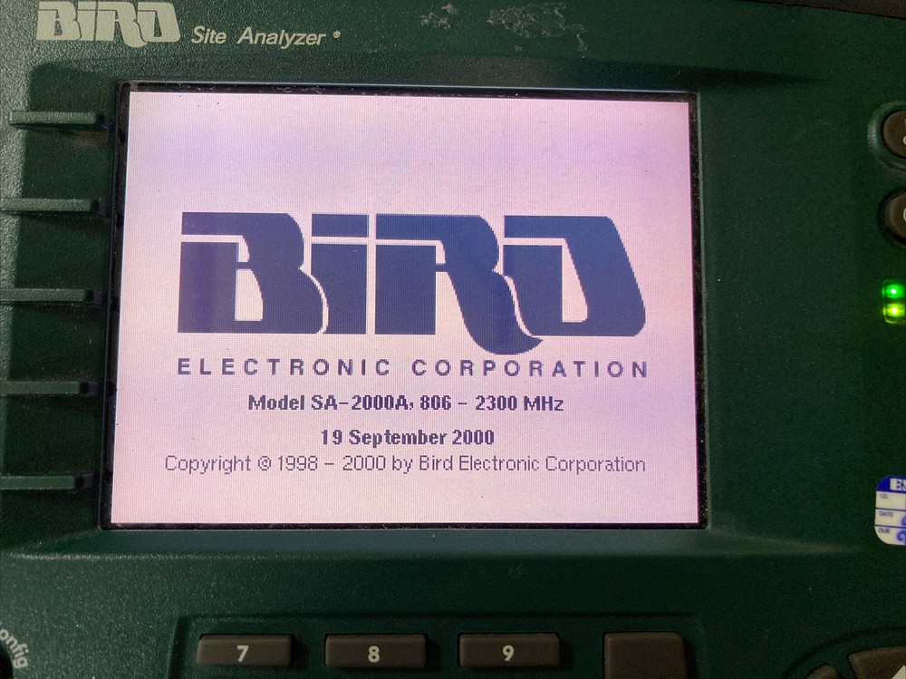 Bird Site Analyzer Model SA-2000A