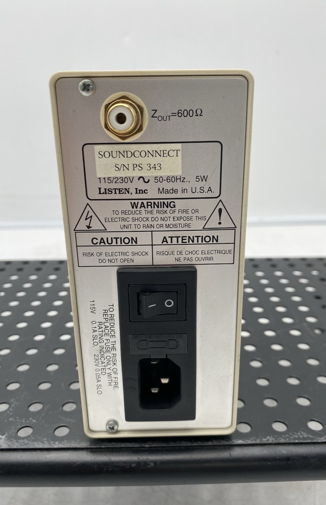 LISTEN SoundConnect Microphone Power Supply