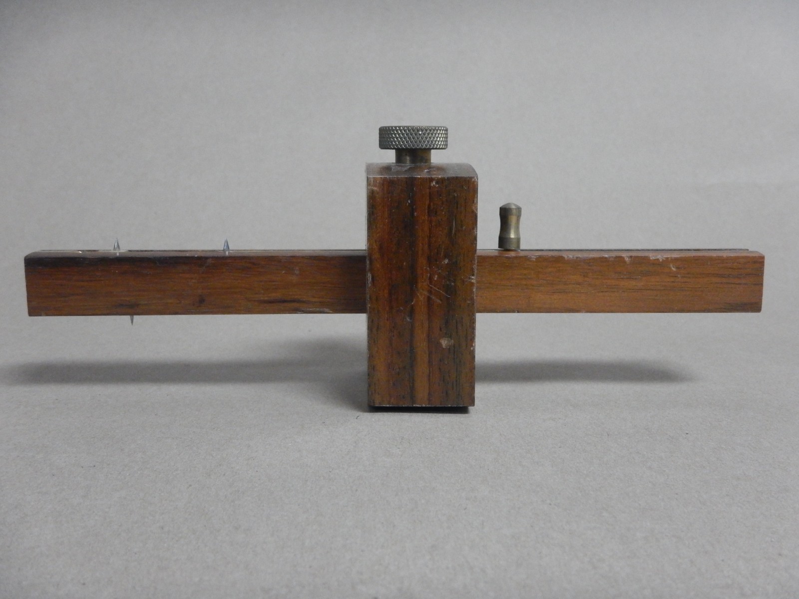 Crown Tool Sheffield England wood & brass marking gauge