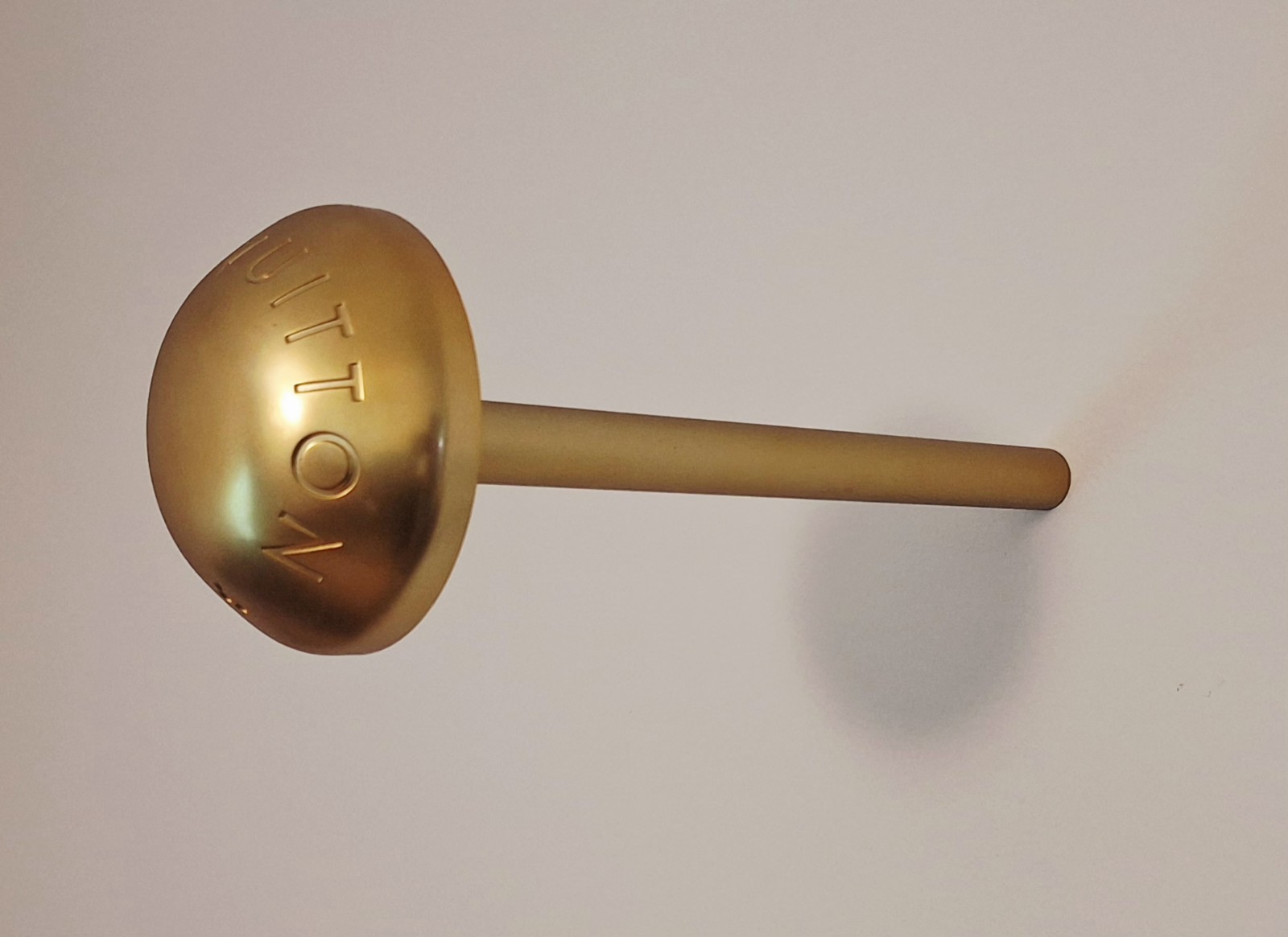 LOUIS VUITTON 2013 Store Window Display Rivet Stud LV Brushed Gold Plastic RARE