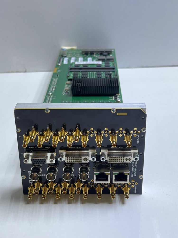 Evertz 7867VIPA24-DUO-HS-DIN HD/SD Display Processor Multiviewer