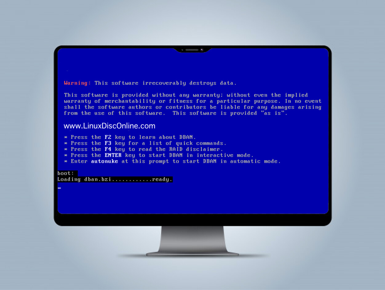 DBAN Hard Drive Eraser Bootable USB - Nuke, Remove, Destroy, and Disk Wiper NEW