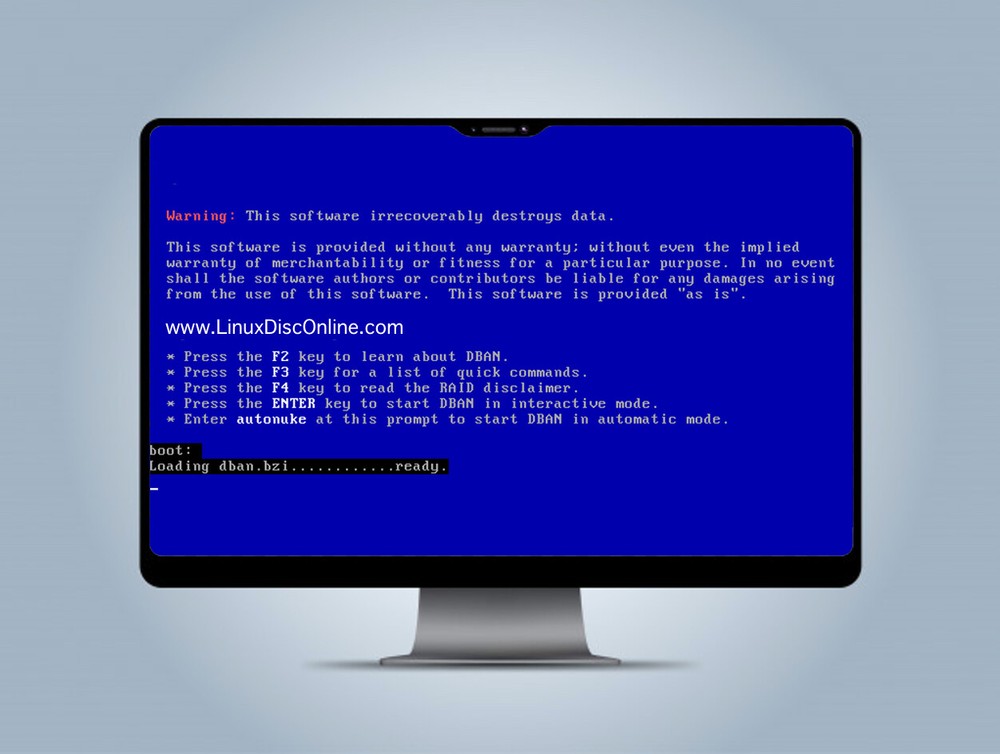 DBAN Hard Drive Eraser Bootable USB Nuke, Remove, Destroy, Secure Disk Wiper NEW
