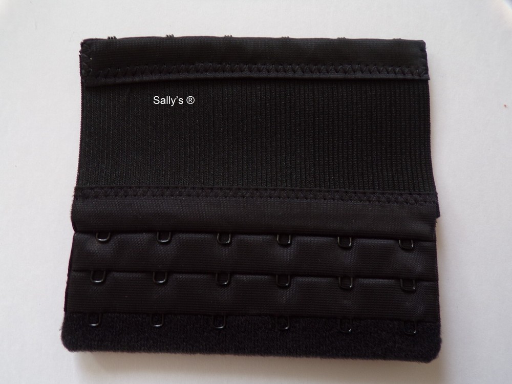 Sally’s ® ELASTICISED BRA EXTENDER - 6 HOOKS 3 ROWS