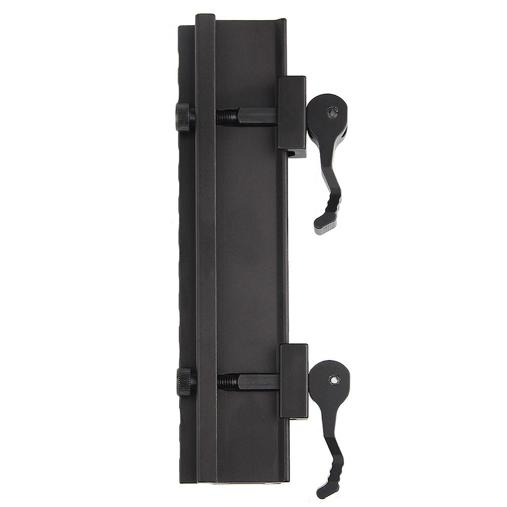 13 Slots Quick Release Offset 45 degree Scope Riser Mount Picatinny Rail 20mm