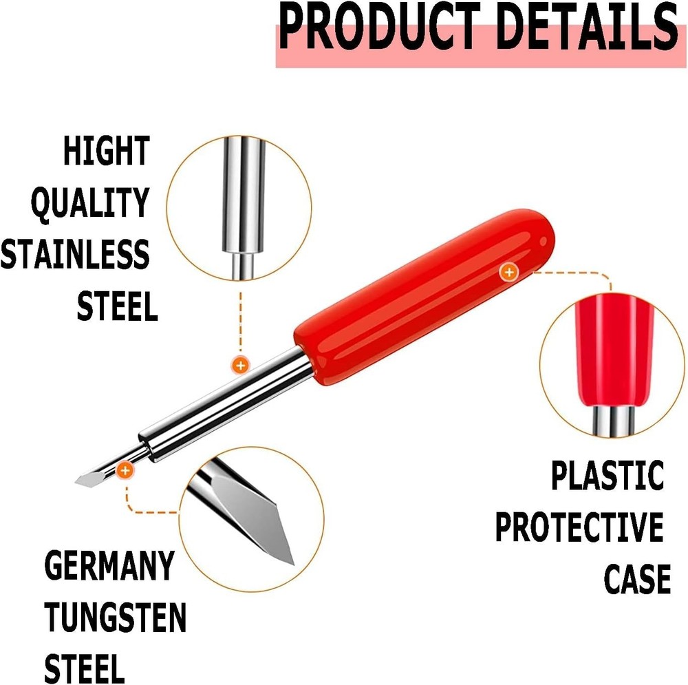 Versatile 20 Pcs Blade Set for Explore Cutting Machines - Precision & Safety