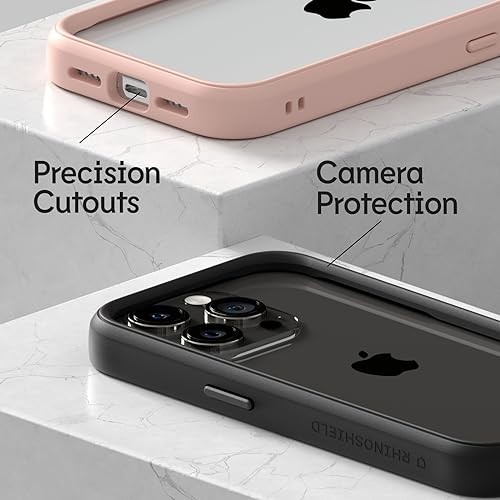 Bumper Case Compatible with [iPhone 15] | CrashGuard - Shock iPhone 15 - Black