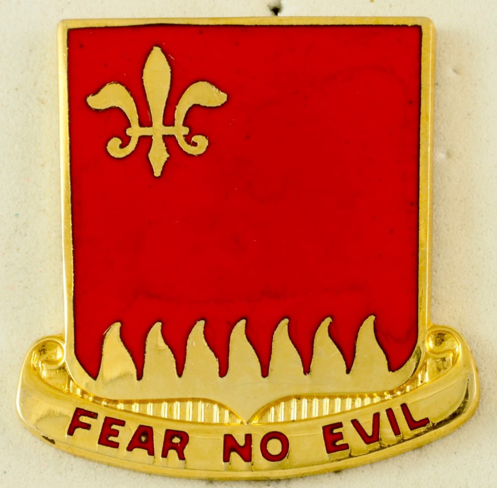 665th Field Artillery Battalion Crest DI/DUI CB NS Meyer 9M HM