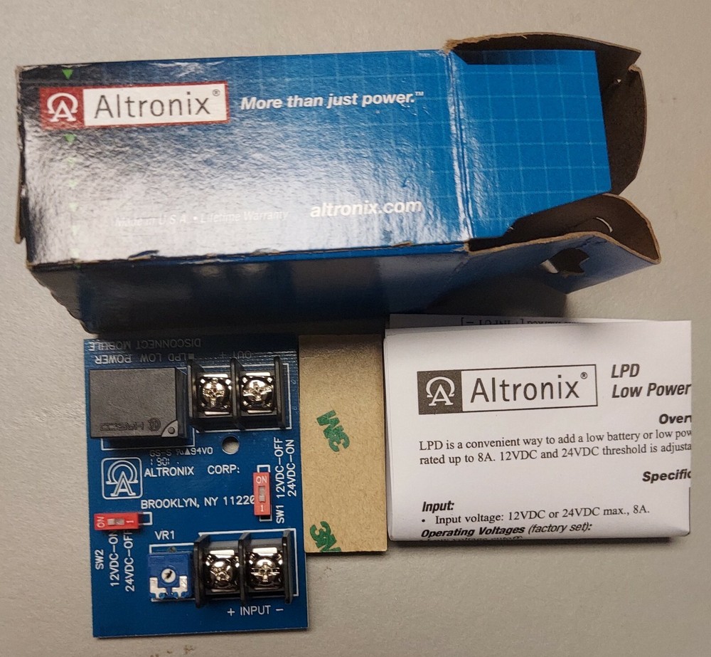 ALTRONIX LPD Low Power Disconnect Module