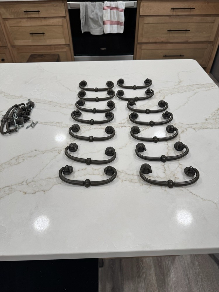 14 Vintage Drawer Pulls