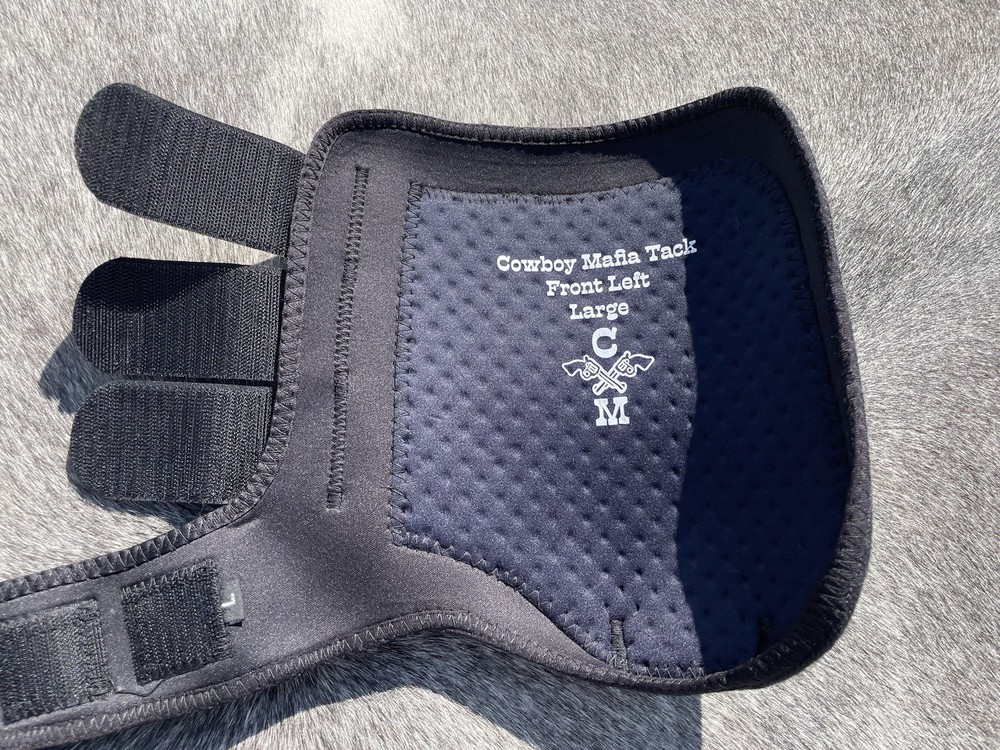 CM SureStep Splint Boots Full Set Black LARGE