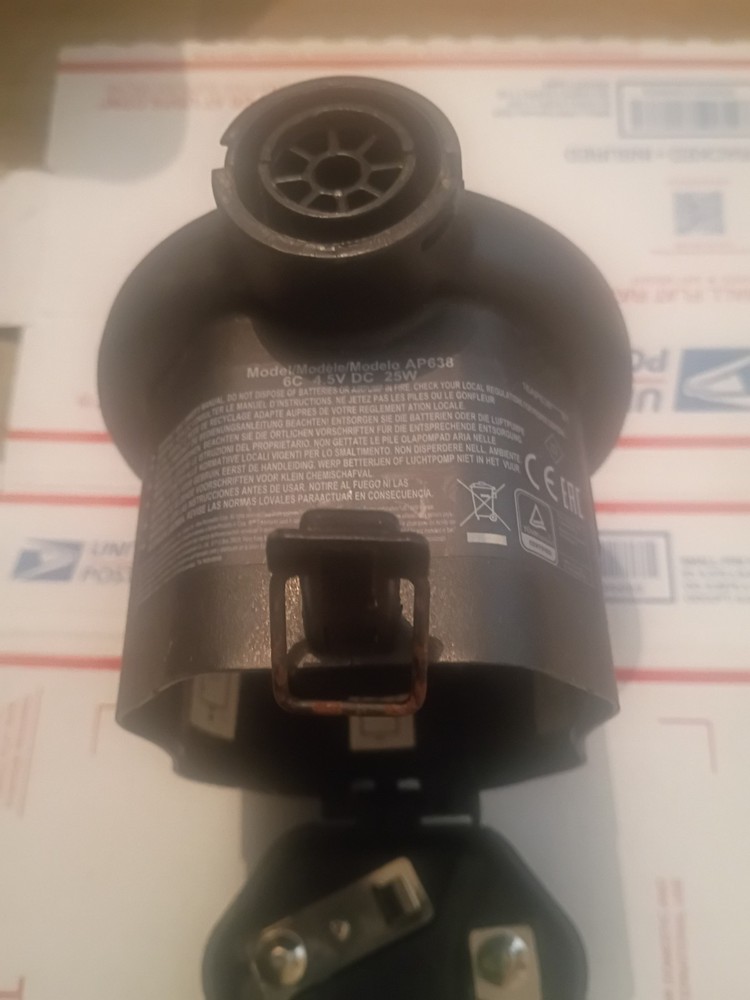 BATTERY INFLATABLE MATTRESS AIR PUMP