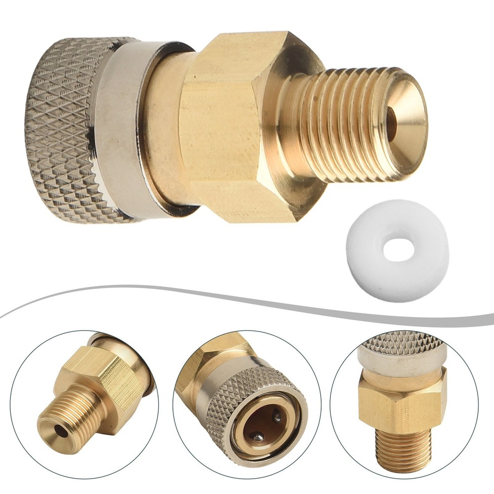 High Performance Quick Disconnect Adapter Compatible with Benjamin and Brocock