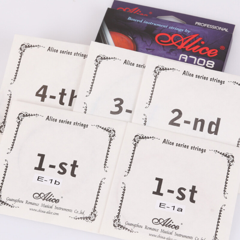 Alice A708 Professional Violin Strings 5-string Set E-1a E-1b A-2 D-3 G-4