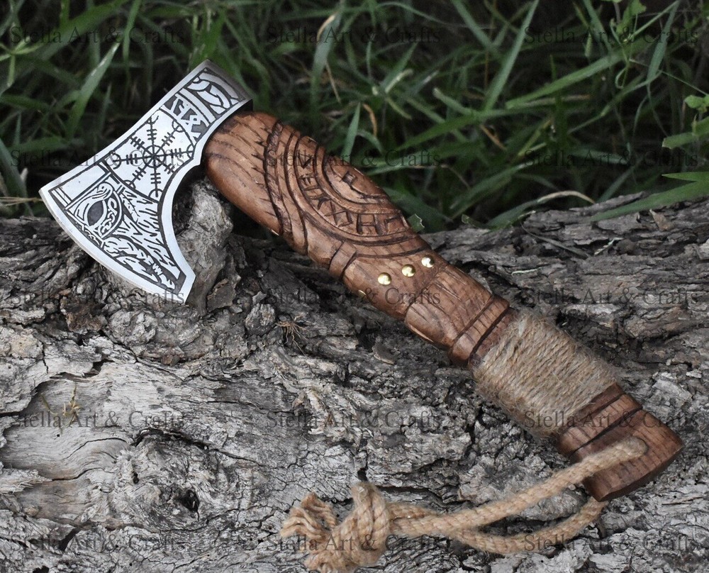 Viking Axe, Forged Tomahawk Axe, Throwing/ranger Axe
