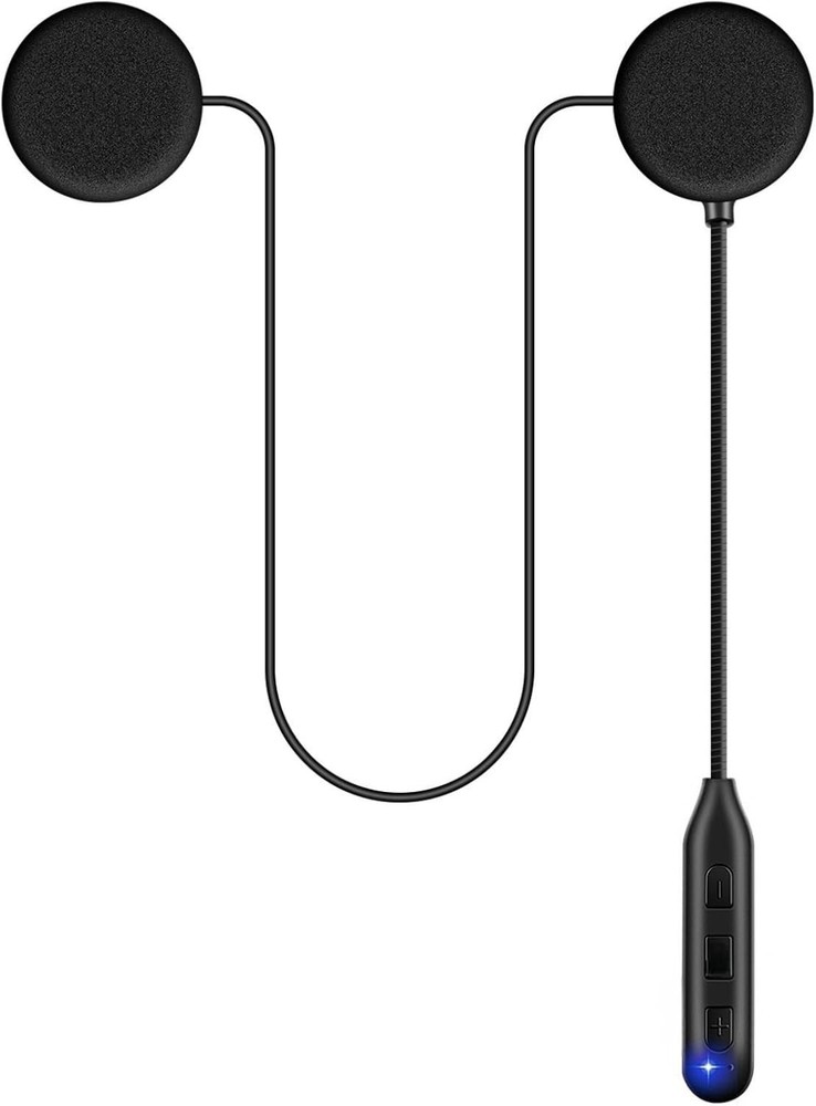 Motorcycle Bluetooth Headset - 50 Hours Battery, Noise Cancellation, Waterproof